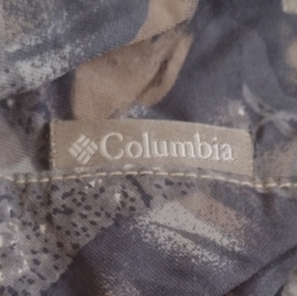 Columbia Unisex Camo Brimmed Hat With Chi. Strap (J140) - Picture 2 of 6